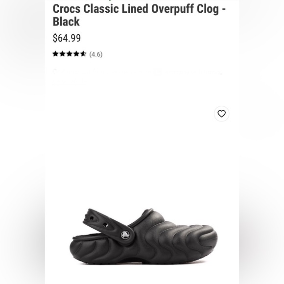 CROCS Shoes - *new* CROCS Overpuff Classic Lined Clog